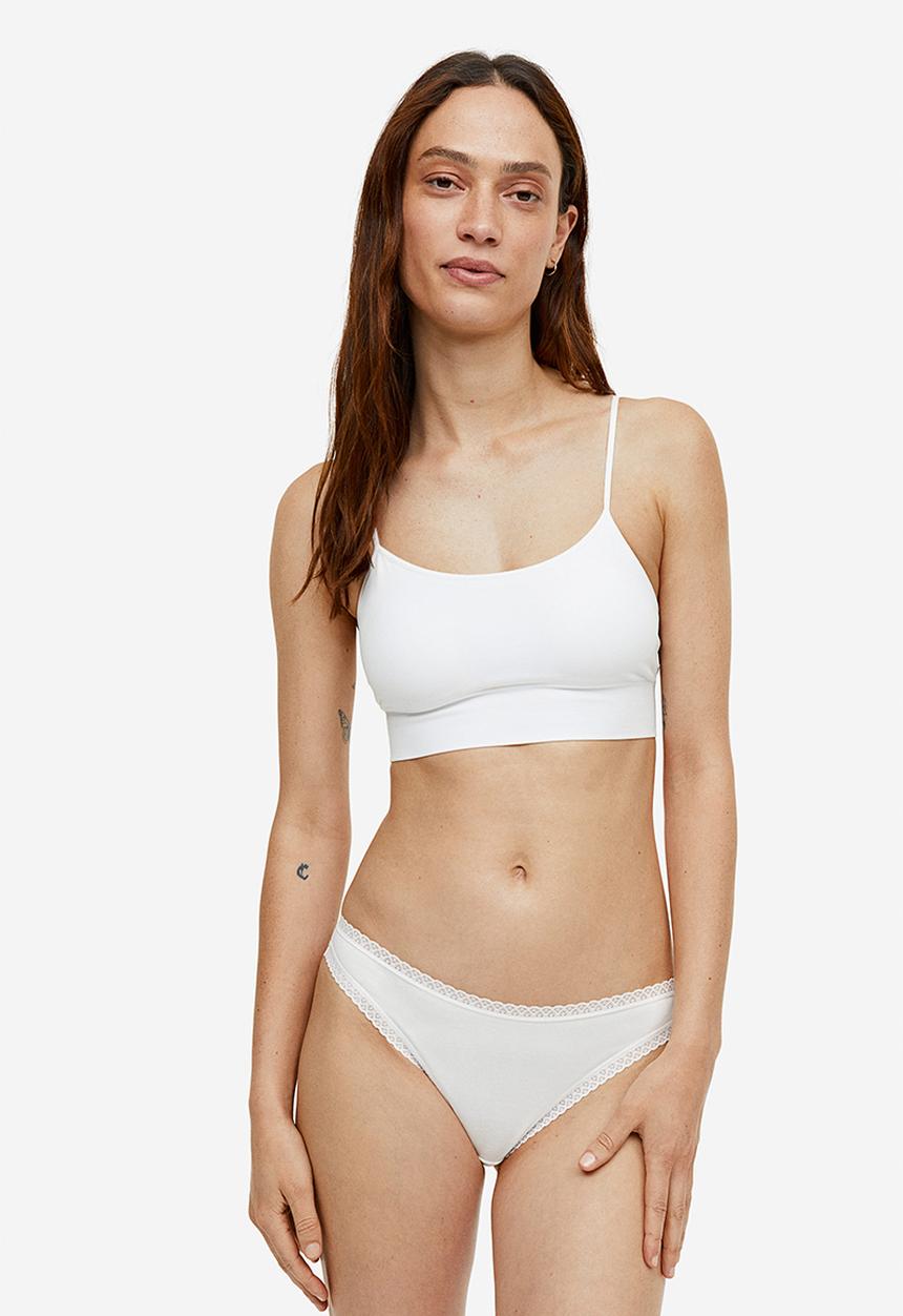 H&M - 3 Pack cotton bikini briefs - multi
