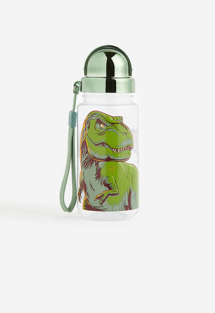 H&M - Printed water bottle - green jurassic world 
