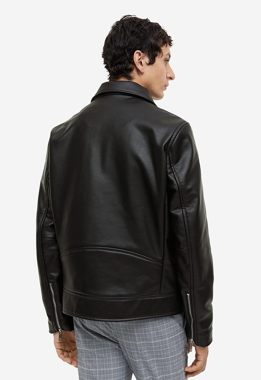 H&M - Collared jacket - black