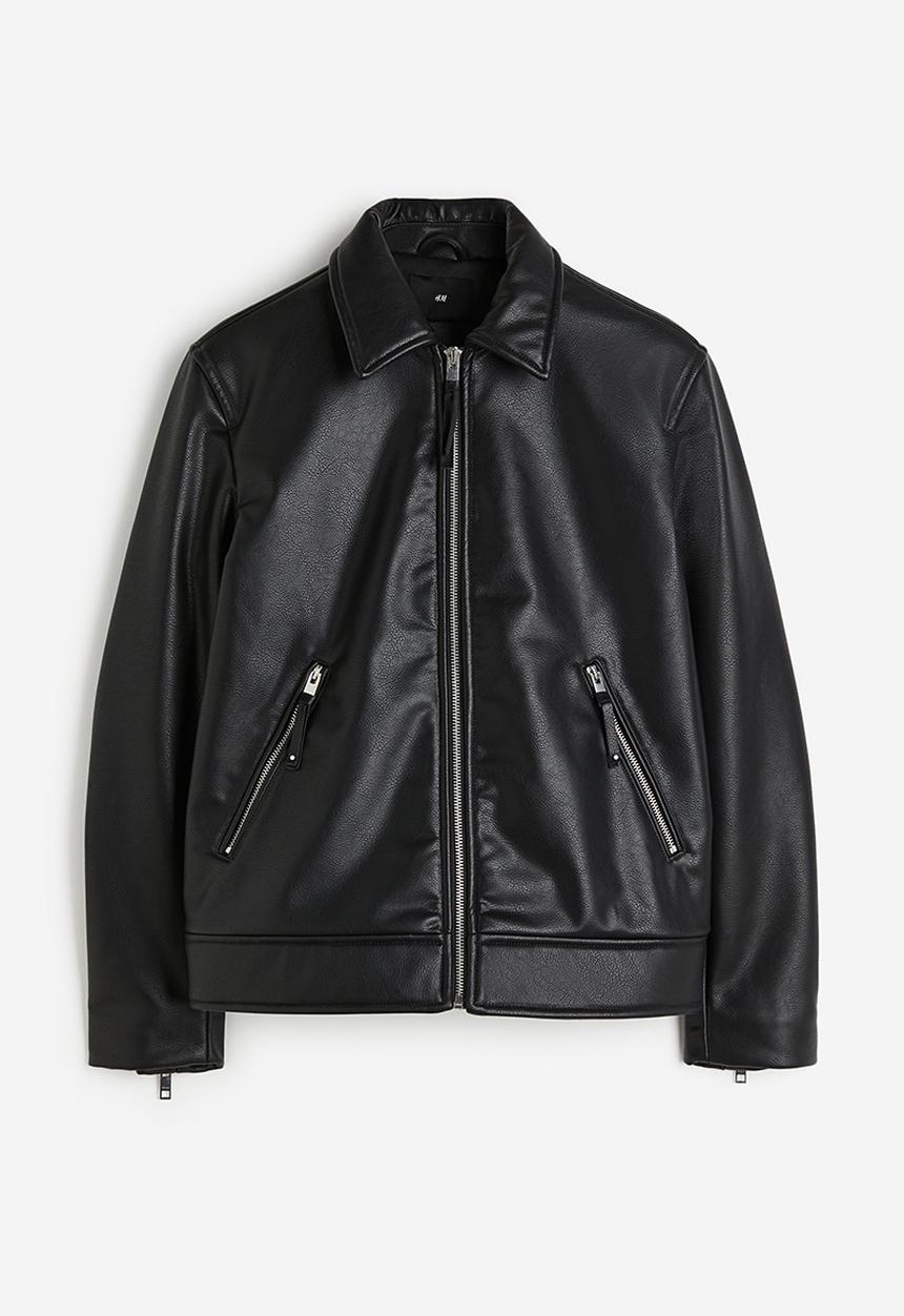 H&M - Collared jacket - black