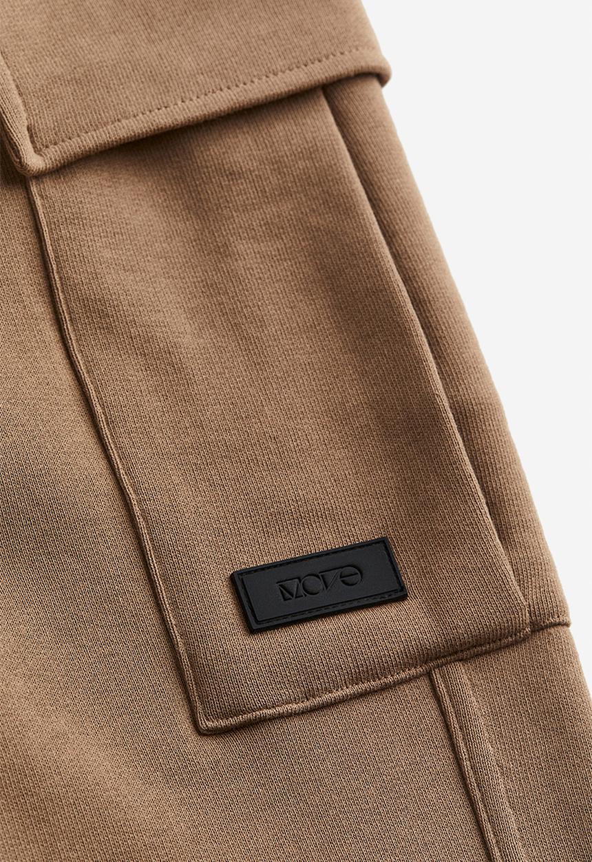 H&M - Drymove™ cotton cargo joggers - brown