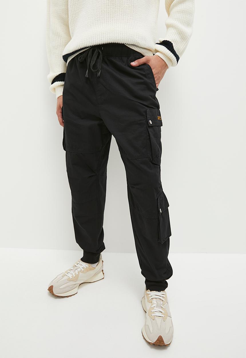 STYLE REPUBLIC - Nathi Fashion zip detail utility pant - black
