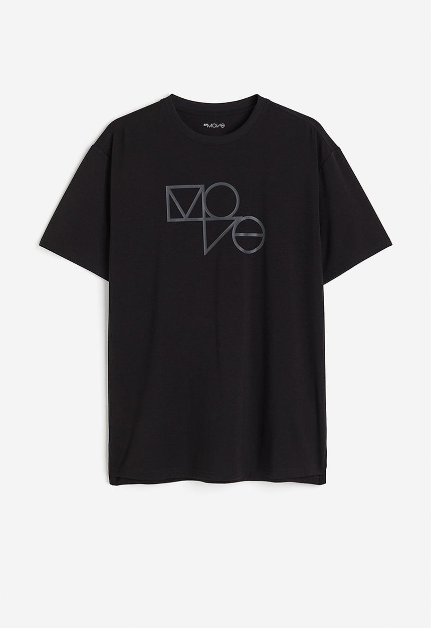 H&M - Drymove™ sports t-shirt - black