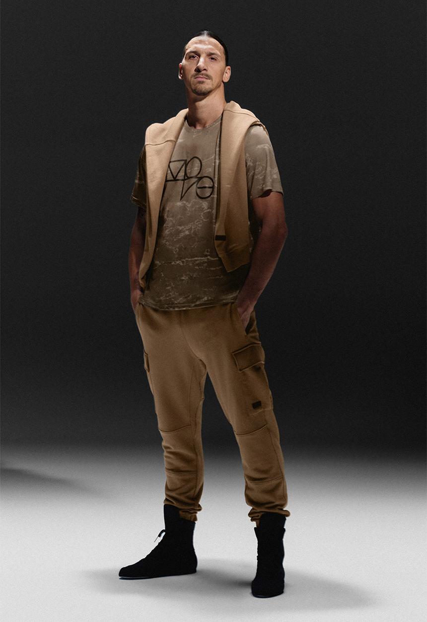 H&M - Drymove™ sports t-shirt - brown patterned