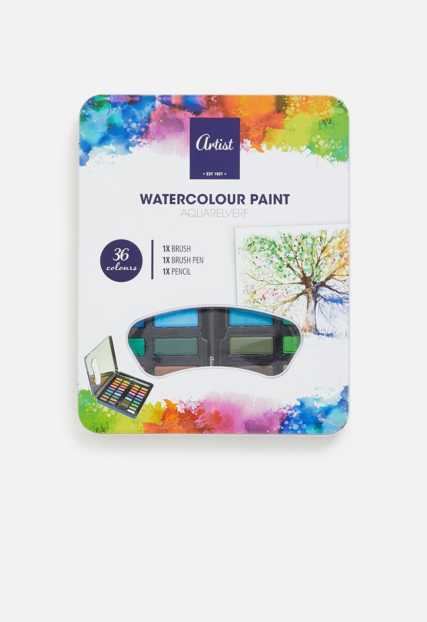 H&S - Water Paint Set 36 Colour - Multi