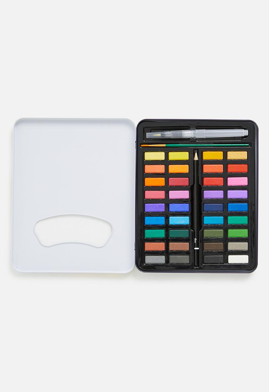 H&S - Water Paint Set 36 Colour - Multi