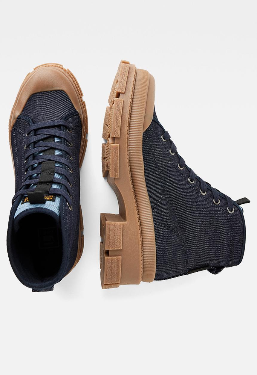 G-STAR - Aefon II mid denim boots - dark navy