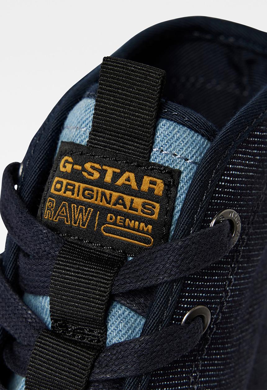 G-STAR - Aefon II mid denim boots - dark navy
