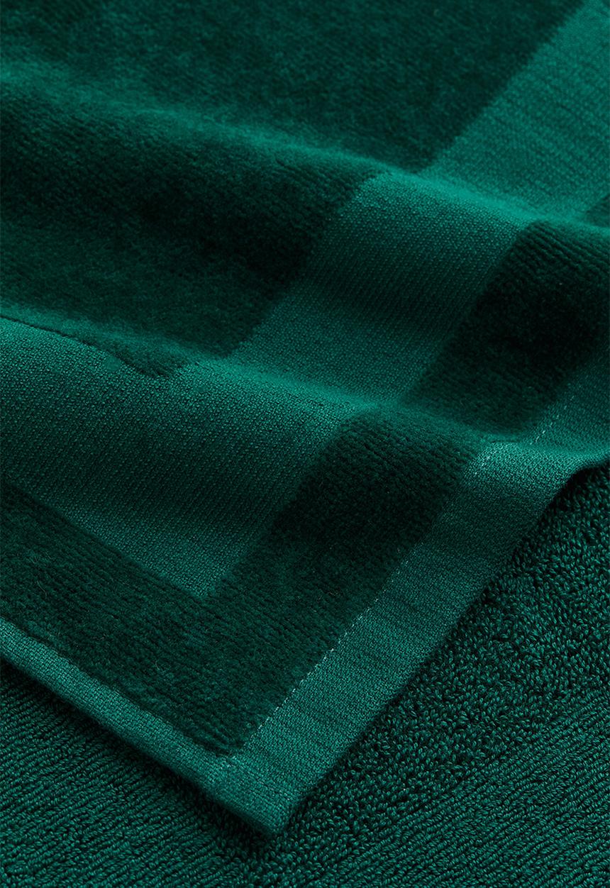 H&M - Velour guest towel - dark green