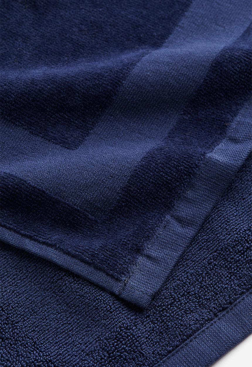 H&M - Velour guest towel - navy blue