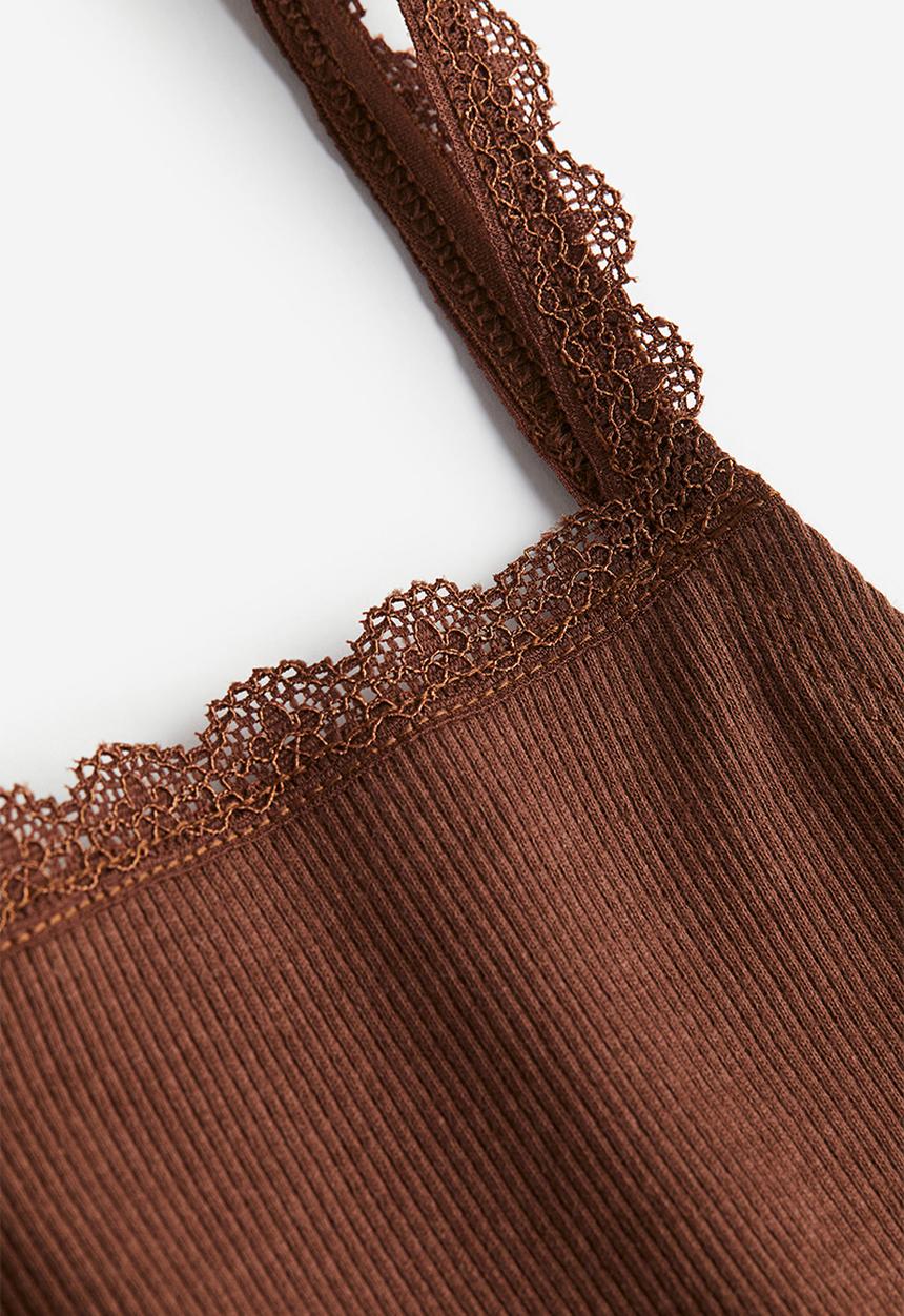 H&M - Strappy top - brown