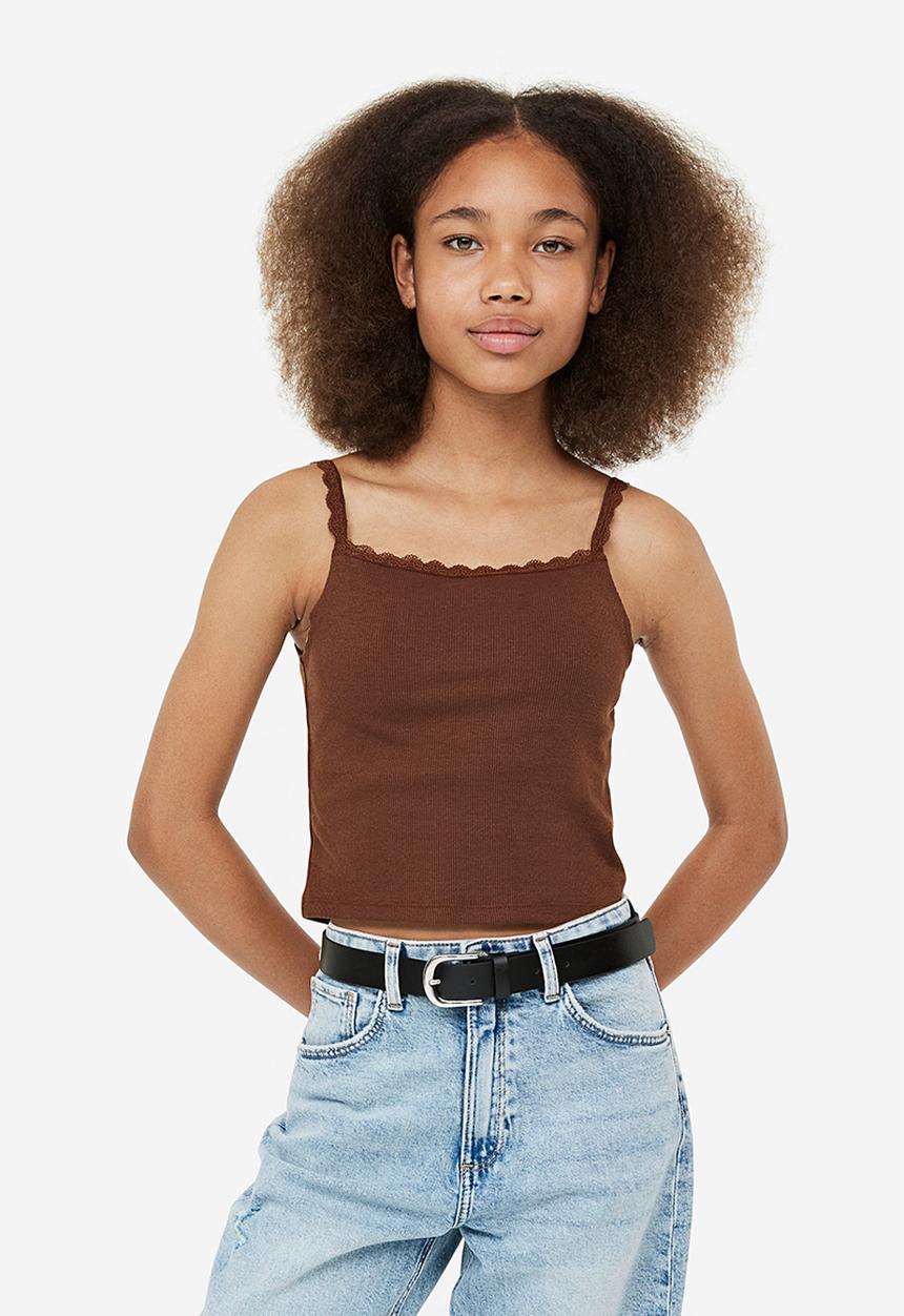 H&M - Strappy top - brown