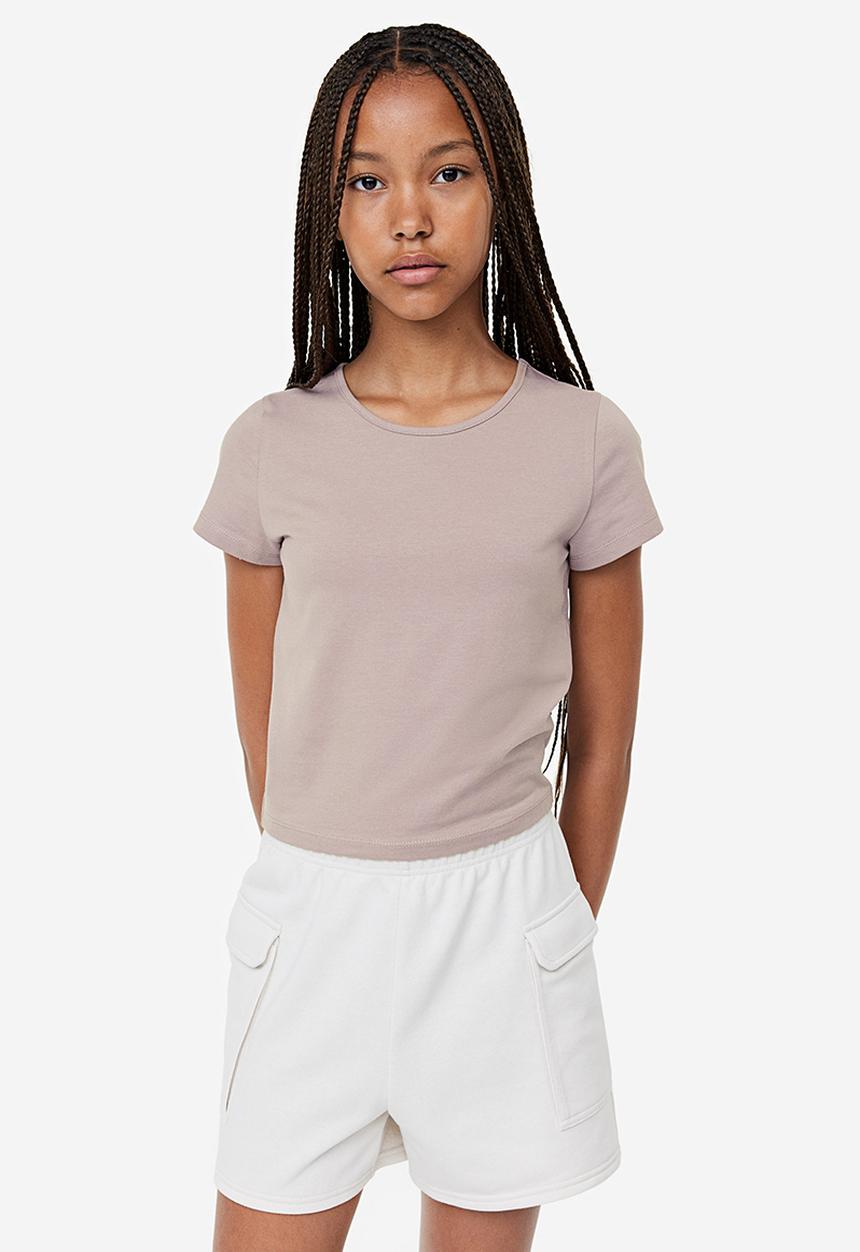 H&M - T-shirt - mauve