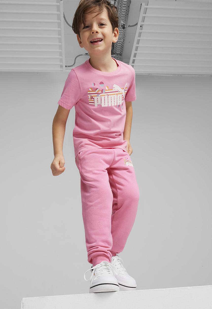 PUMA - Ess+ summer camp tee - fast pink