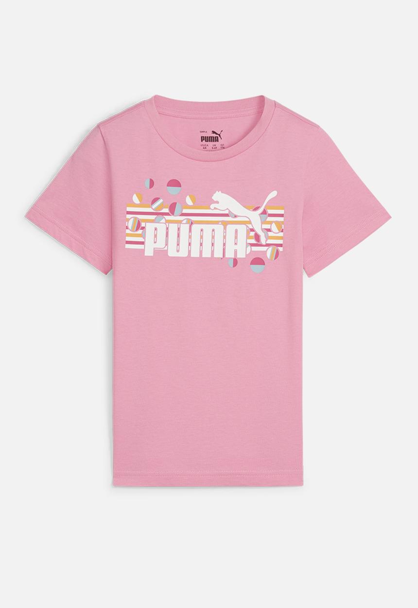 PUMA - Ess+ summer camp tee - fast pink