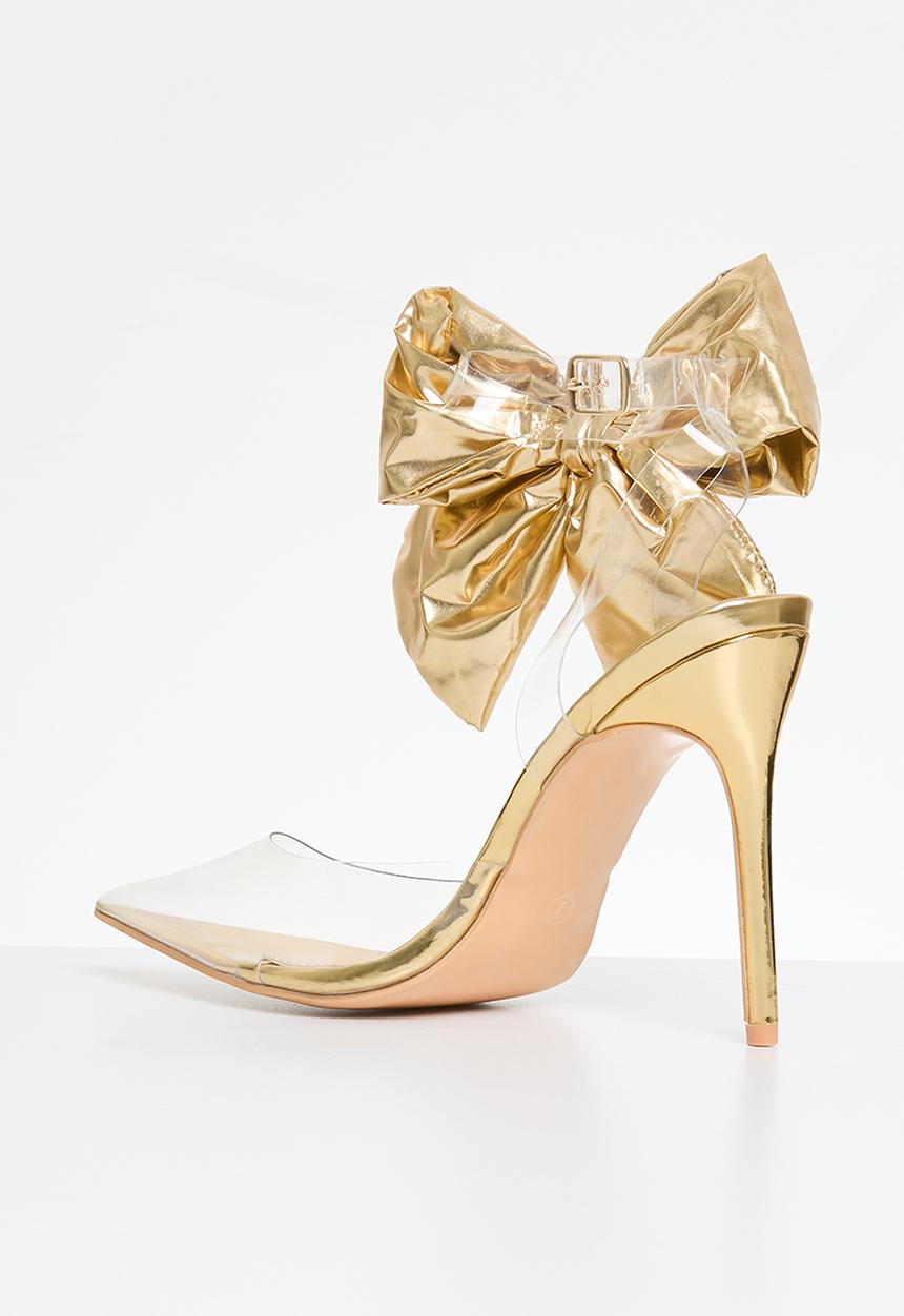 Public Desire - Aphrodite heel - gold