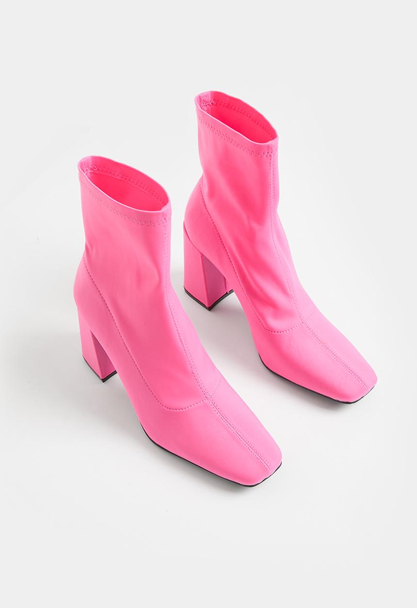 Public Desire - Delani boot - hot pink
