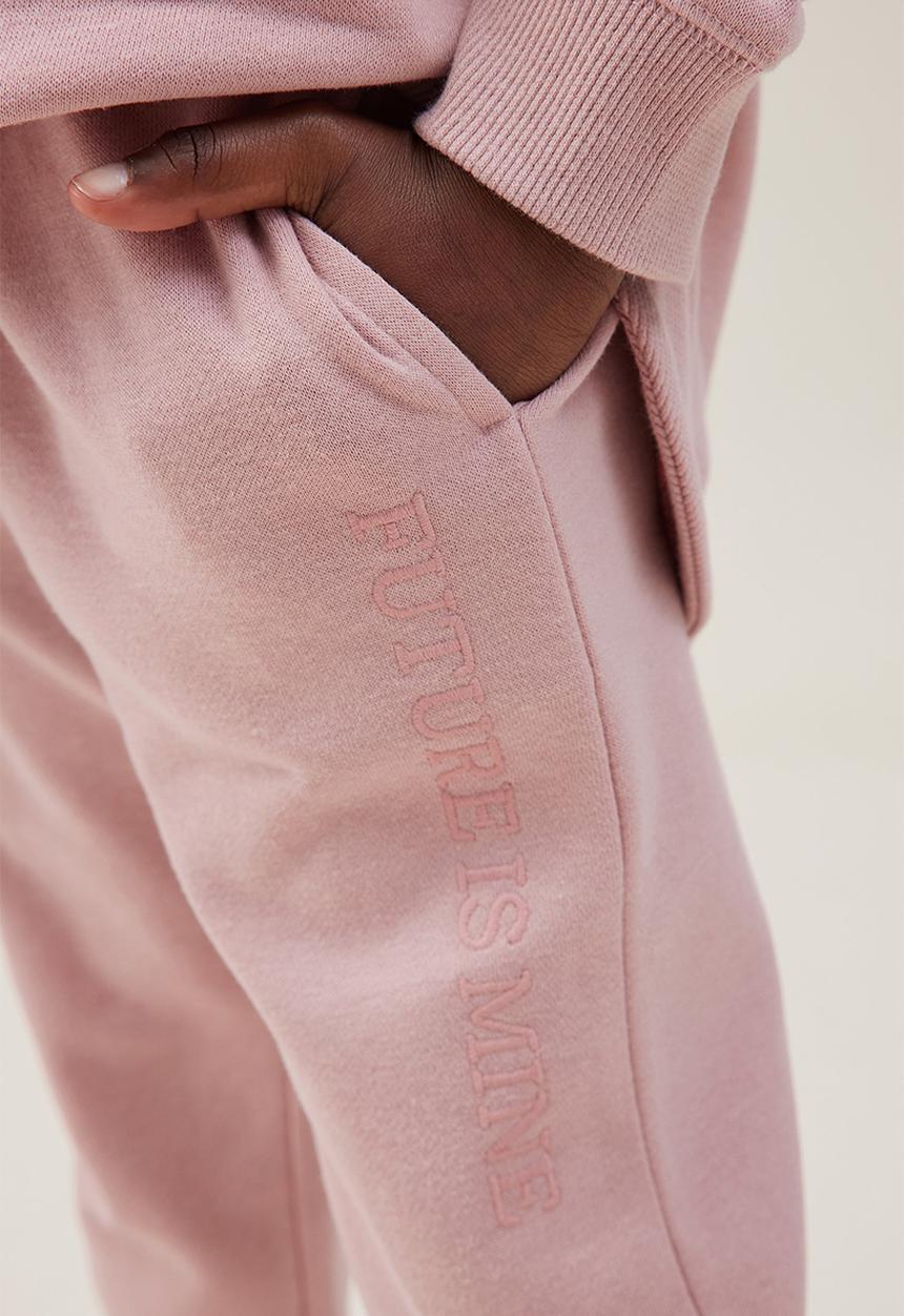 Cotton On - Marlo trackpant - zephyr. future is mine