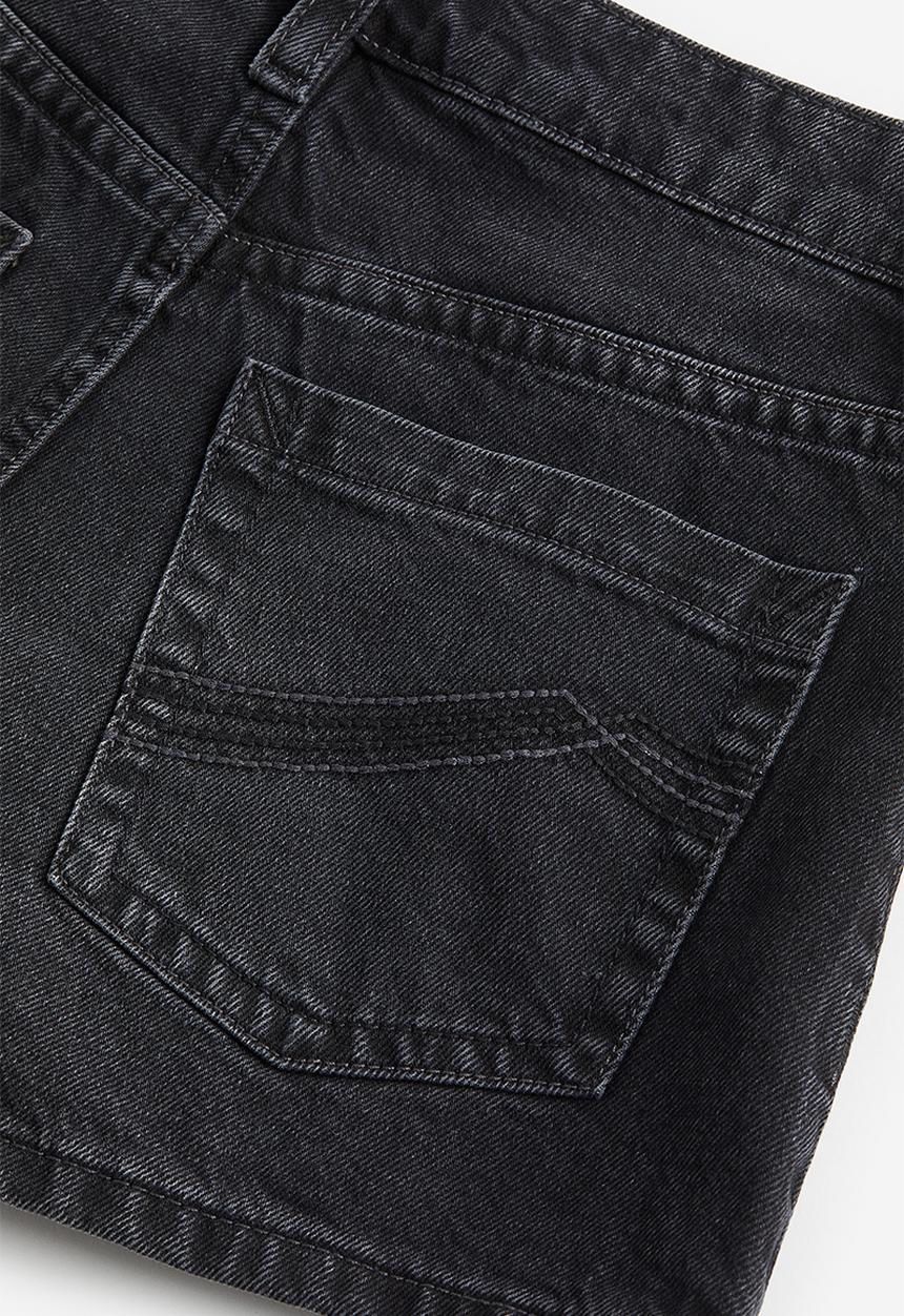 H&M - Denim shorts - dark grey