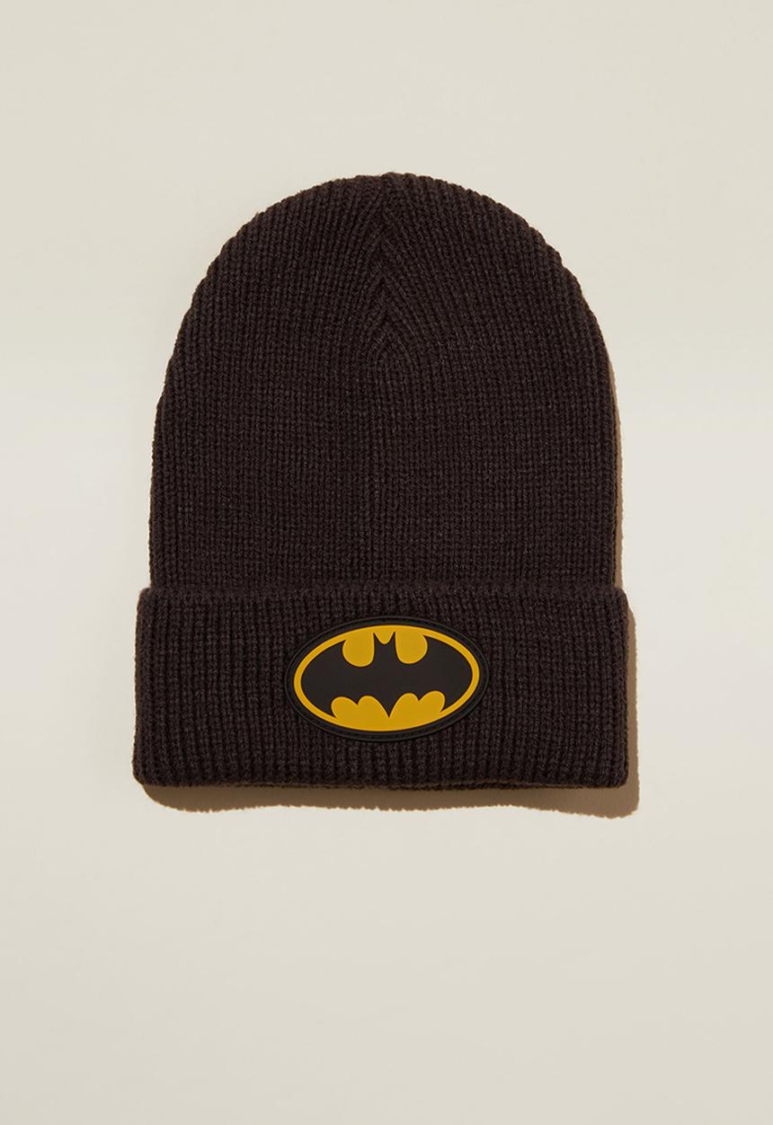 Cotton On - Kids licensed fisherman beanie - lcn wb batman/phantom
