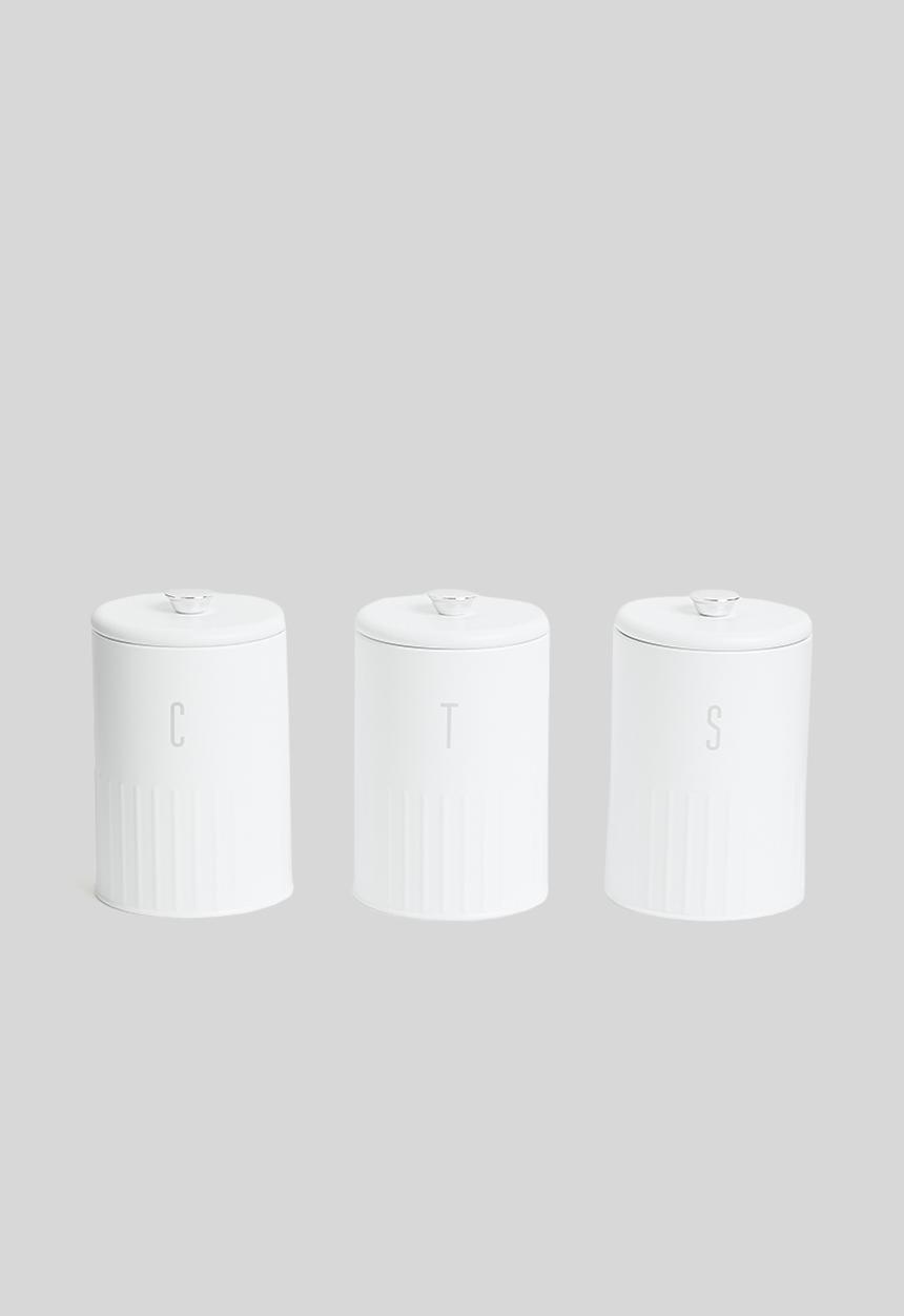 Maxwell & Williams - Astor Canister S/3 Gb - White