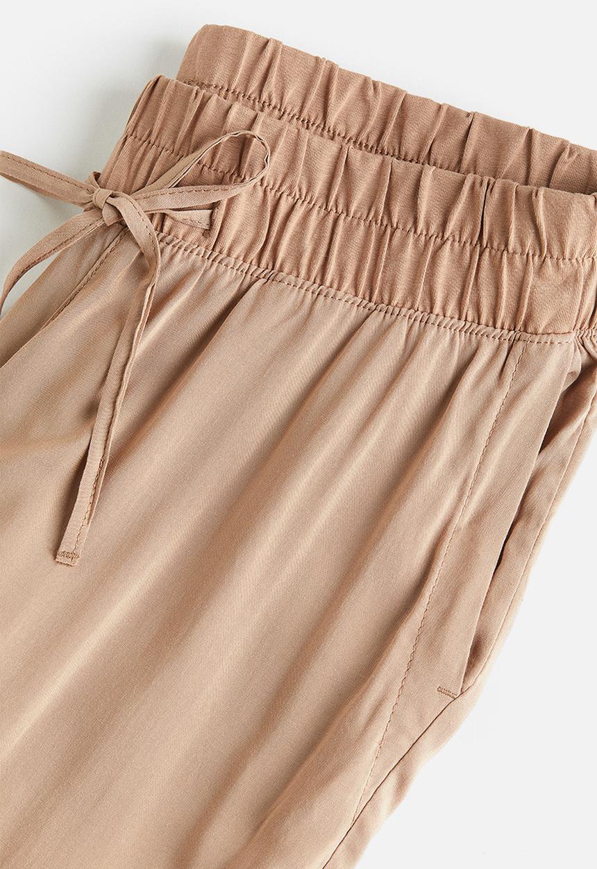 H&M - Mama pull-on trousers - beige