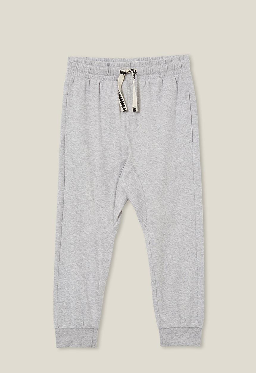 Cotton On - Matty lightweight pant - fog grey marle