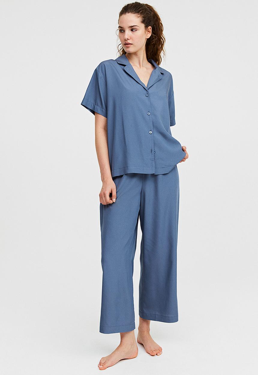 H&M - Modal-blend pyjamas - pigeon blue