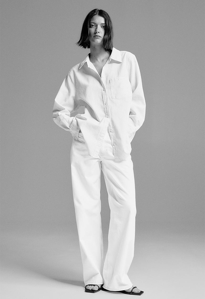 H&M - Cotton shirt - pink