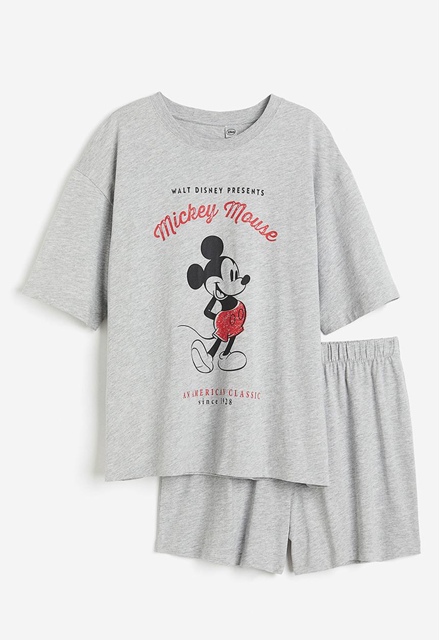 H&M - Cotton jersey pyjamas - grey