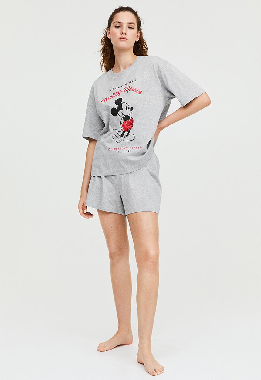 H&M - Cotton jersey pyjamas - grey