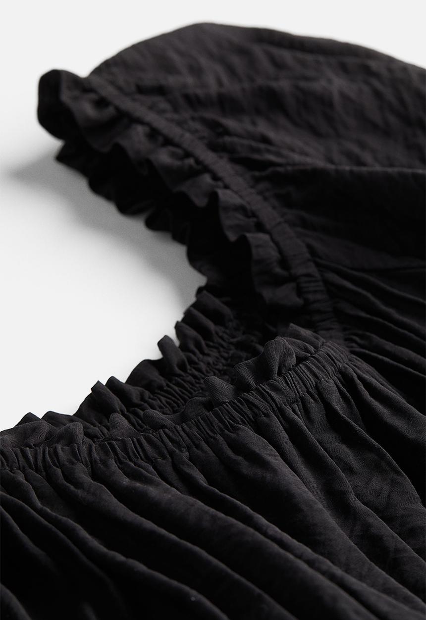 H&M - Off-the-shoulder dress - black