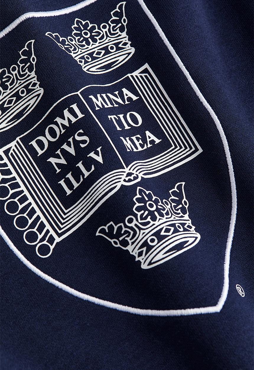 H&M - Oversized printed sweatshirt - navy blue oxford university 