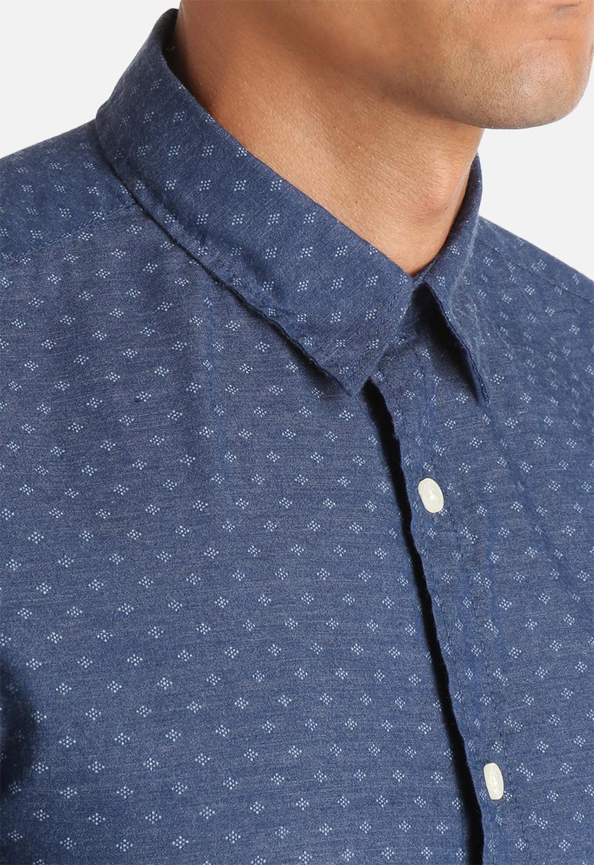Selected Homme - Print Slim Shirt 