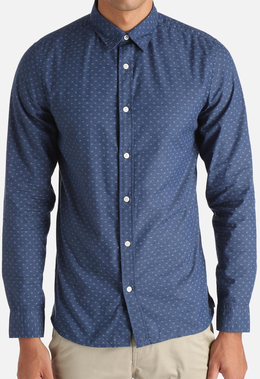 Selected Homme - Print Slim Shirt 