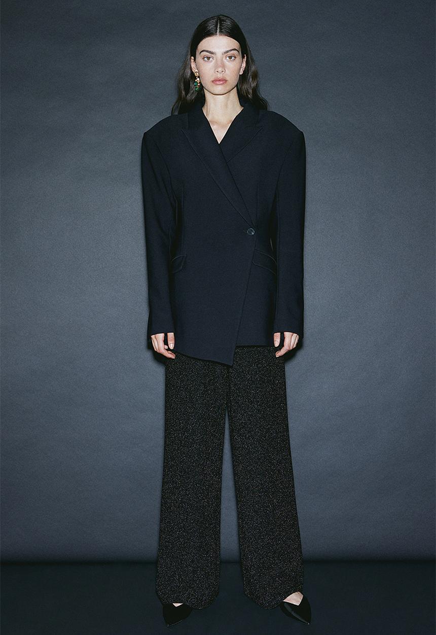 H&M - Jersey trousers - black