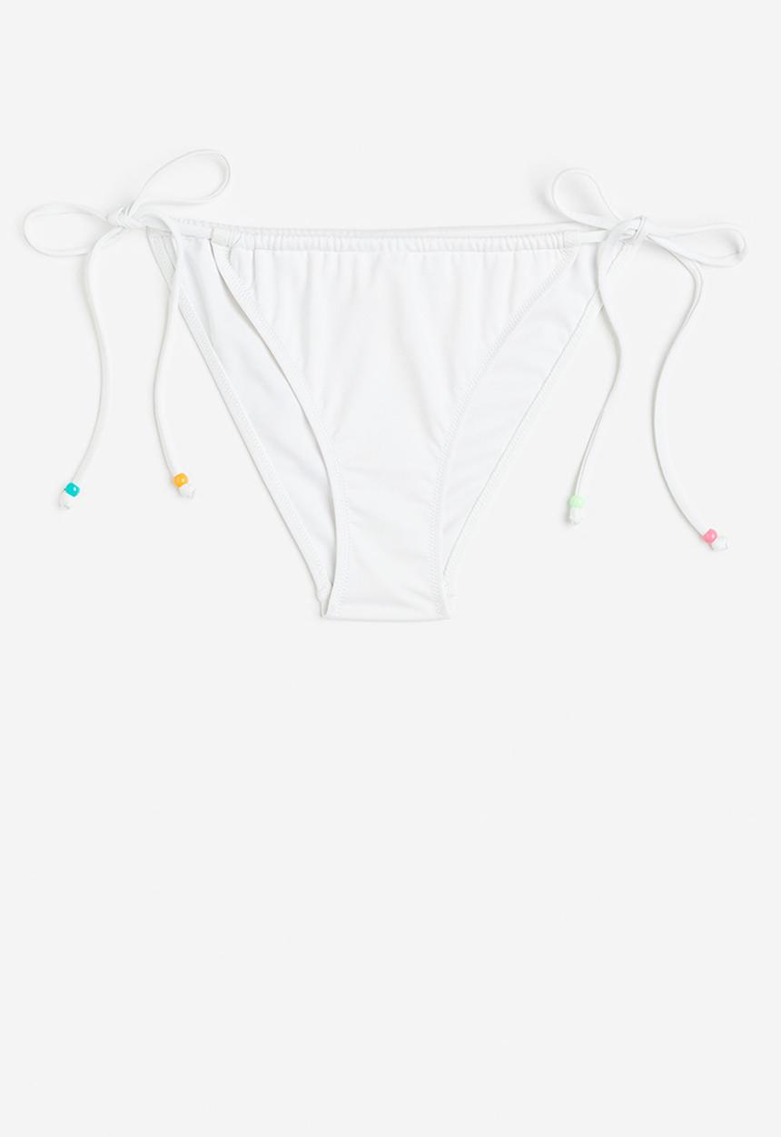 H&M - Tie tanga bikini bottoms - white