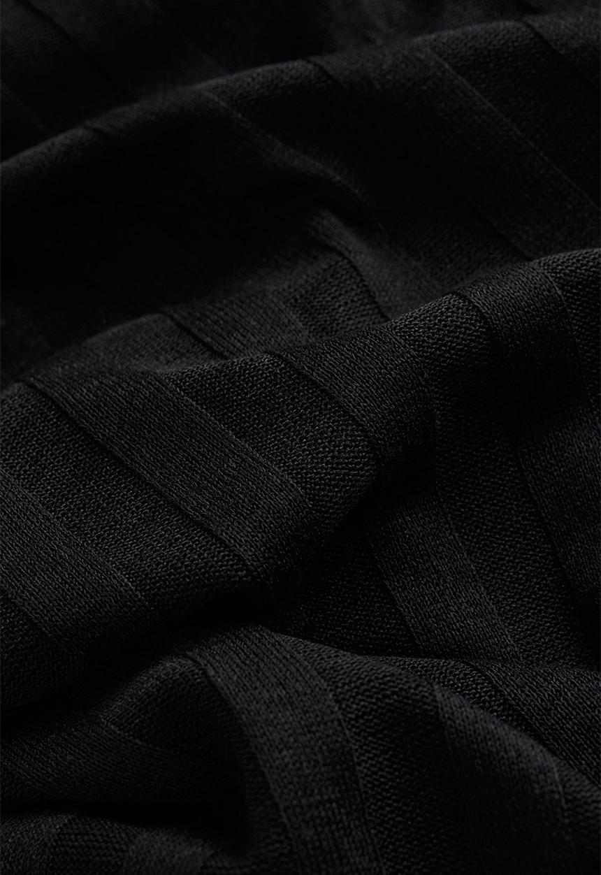 H&M - Rib-knit dress - black