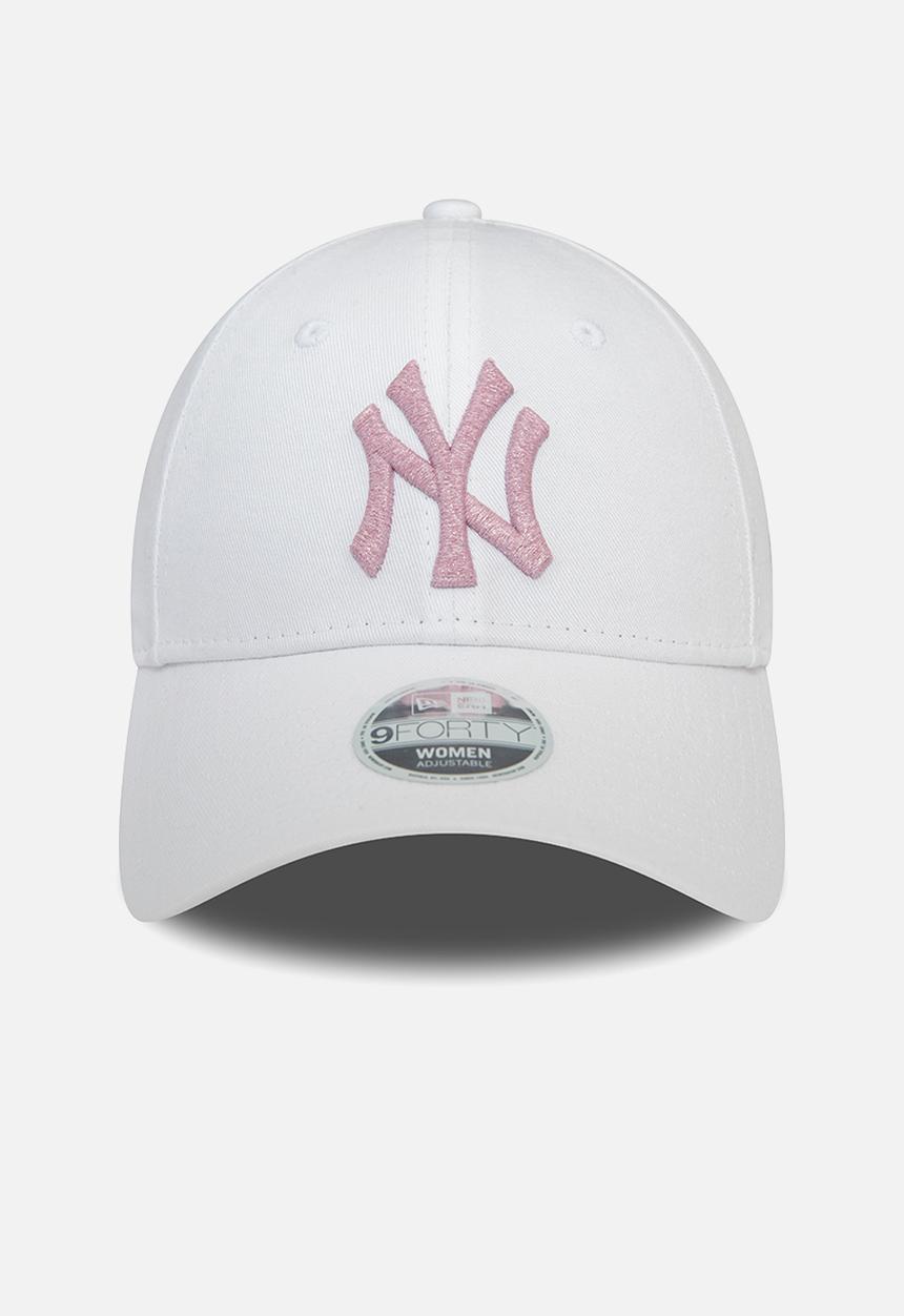 New Era - Female metallic logo 9forty® - new york yankees white