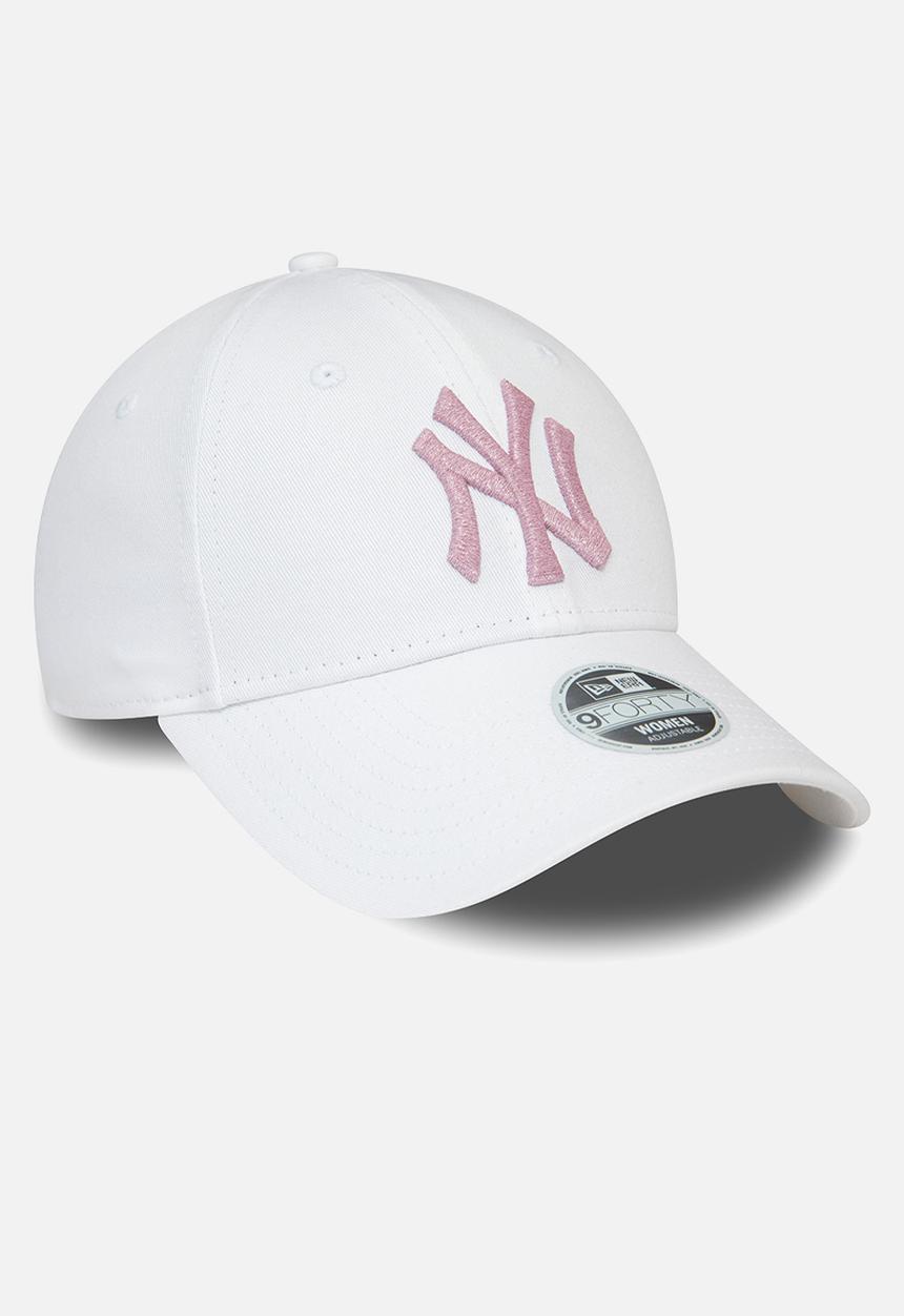 New Era - Female metallic logo 9forty® - new york yankees white