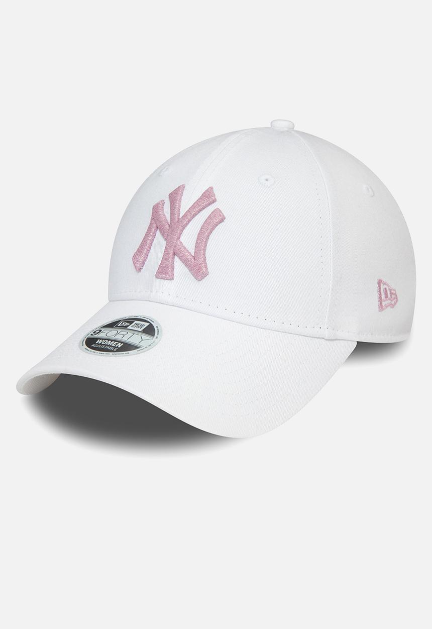 New Era - Female metallic logo 9forty® - new york yankees white