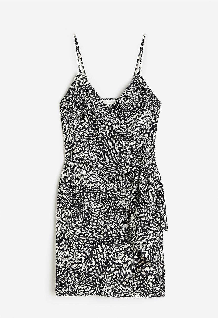 H&M - Wrap dress - black