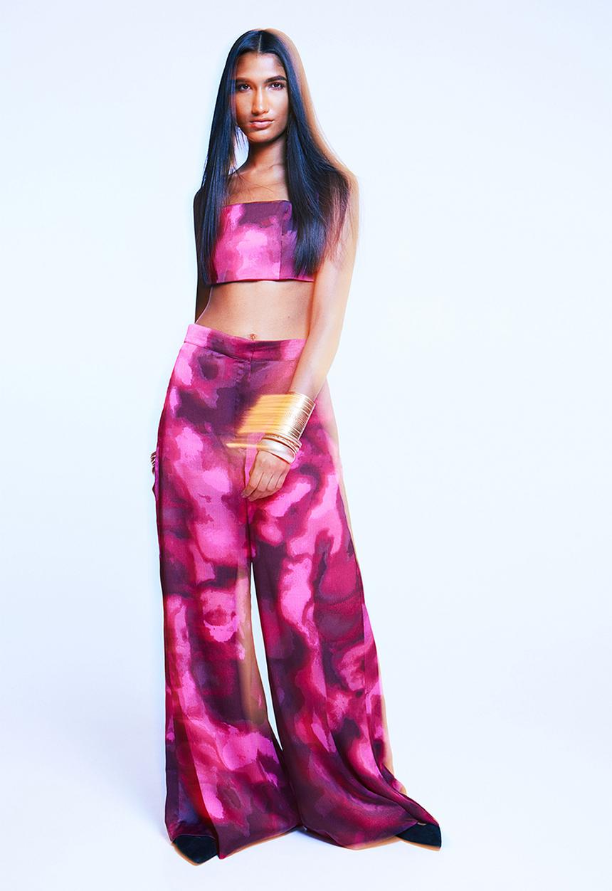 H&M - Wide trousers - pink