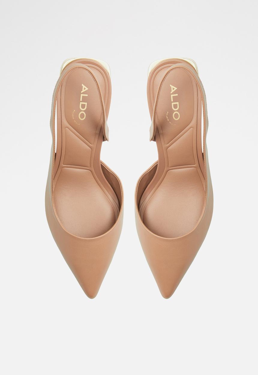 ALDO - Crullina block heel - other medium beige