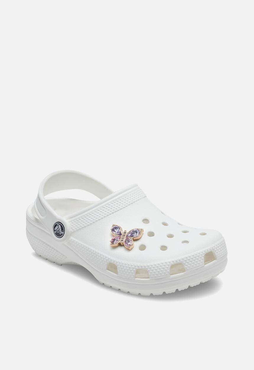 Crocs - Gold butterfly with gem loose - multi