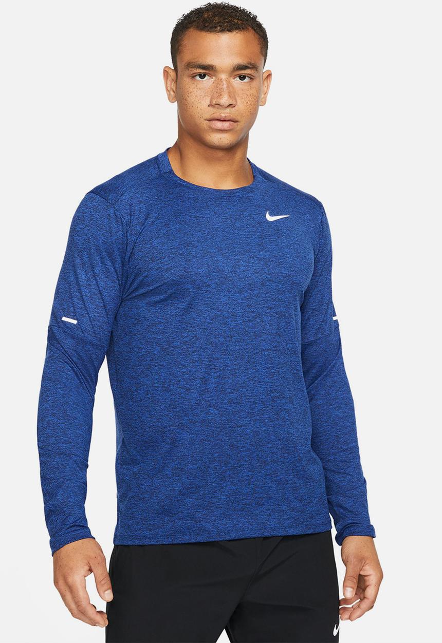 Nike - Element  Dri-FIT running crew top- obsidian/game