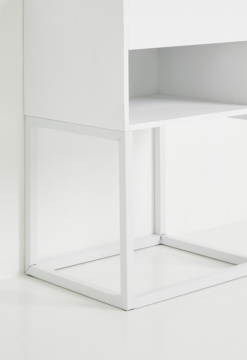Sixth Floor - Kingston mini single drawer - white