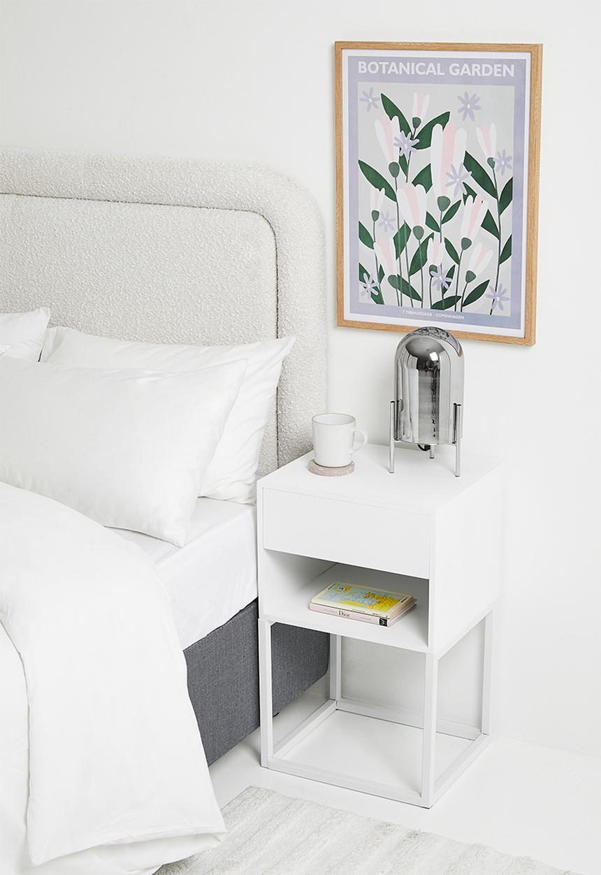 Sixth Floor - Kingston mini single drawer - white