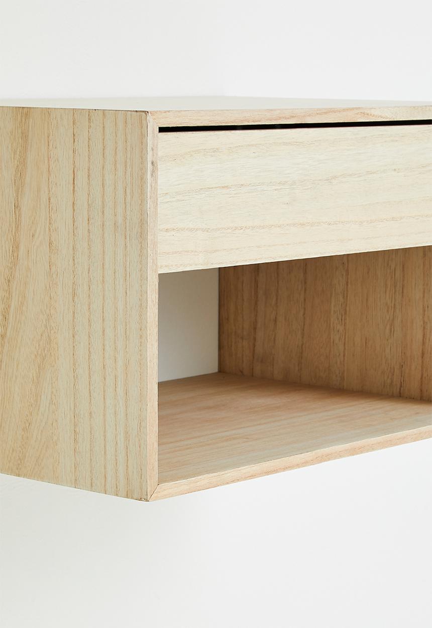 Sixth Floor - Floating bedside table- natural