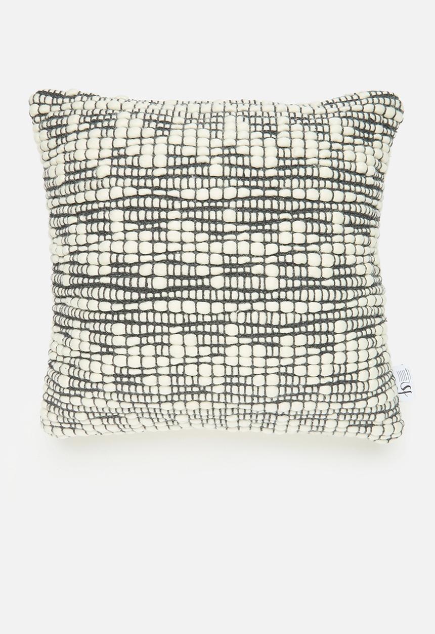 Sixth Floor - Rabat cushion cover - grey